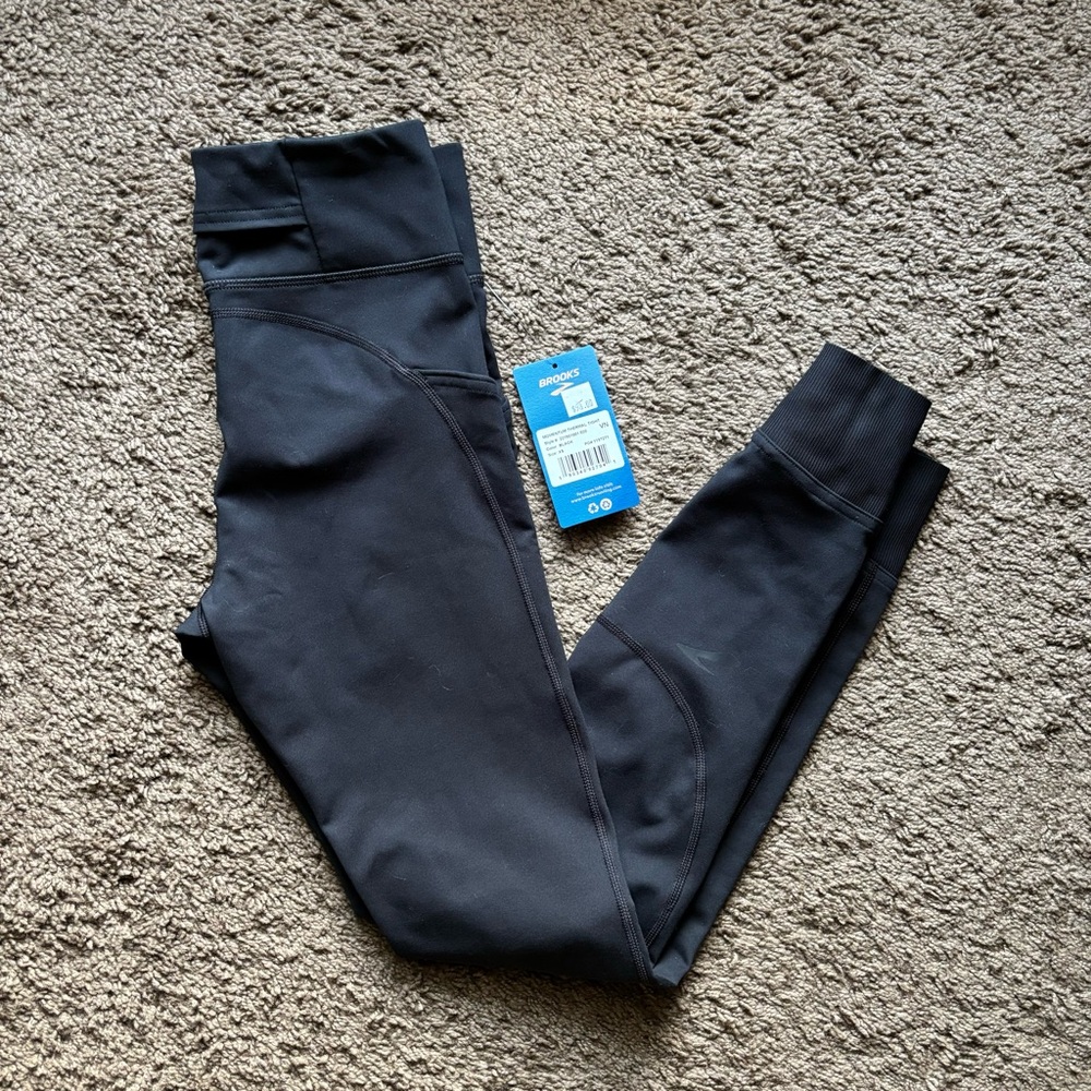 NWT Brooks Women Momentum Thermal Running Tights size XS